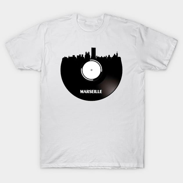 Marseille Vinyl T-Shirt by Ferrazi